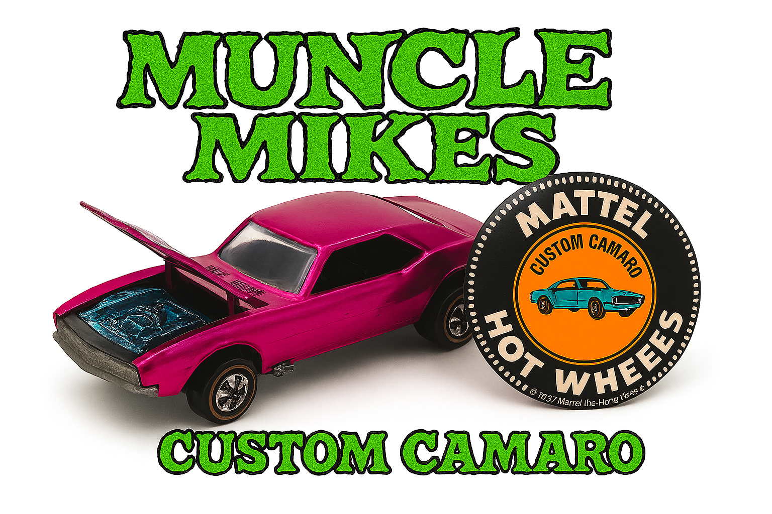 1968 Hot Wheels Custom Camaro Red Redline Value & Pictures catalog visual