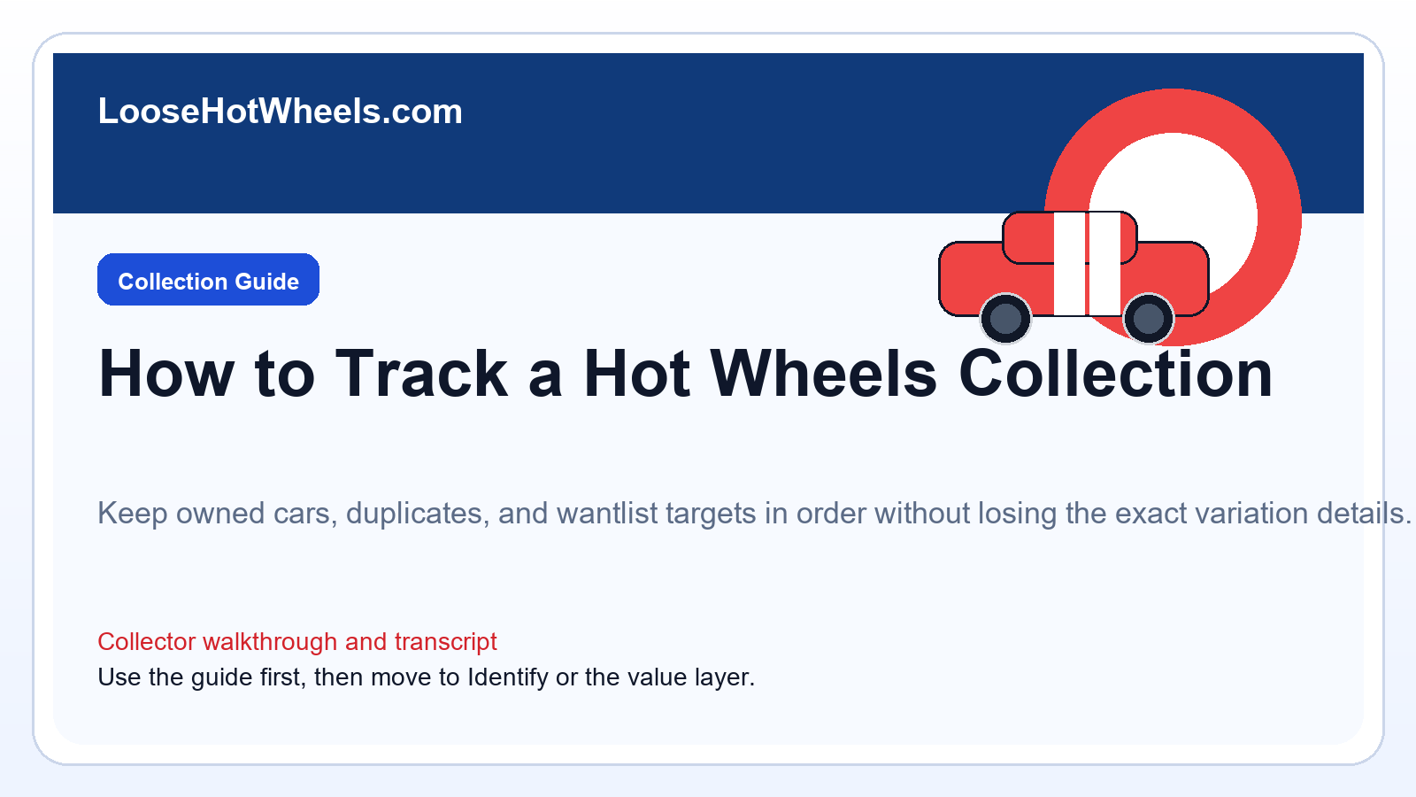 How to Start a Hot Wheels Collection