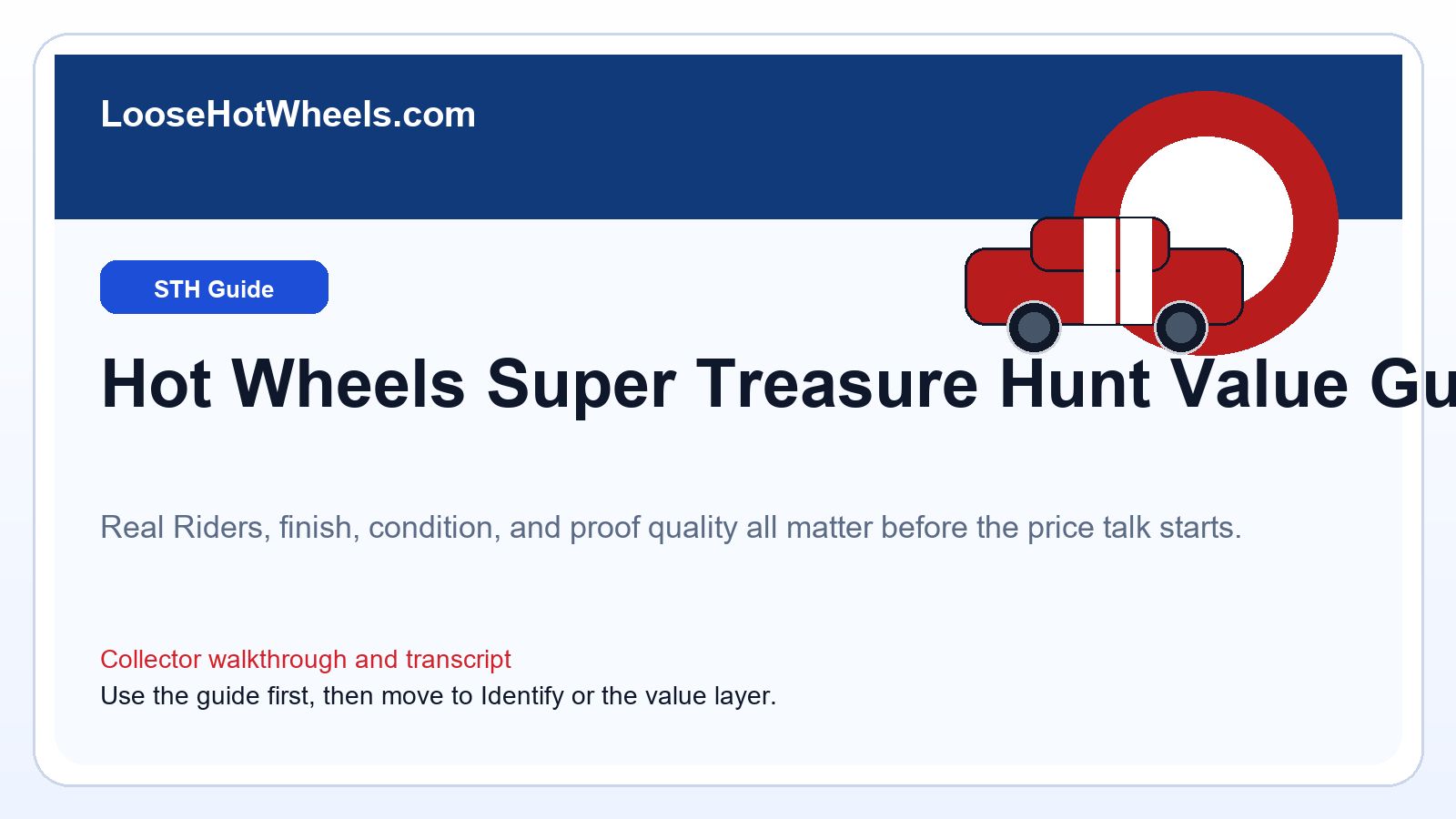 Hot Wheels Super Treasure Hunt Value Guide